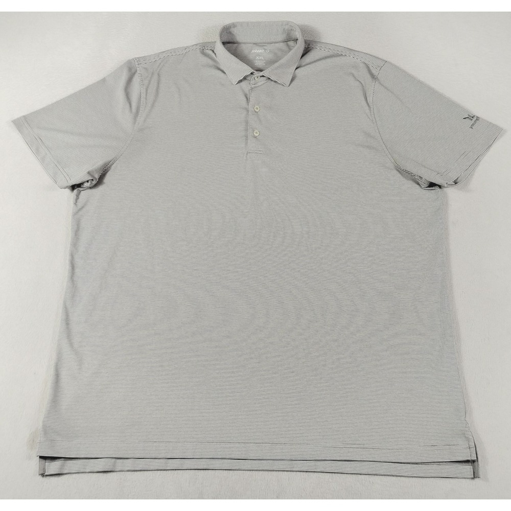 johnnie-O Polo Shirt Mens 2XL Gray Young Life Golf Performance JMPO2010